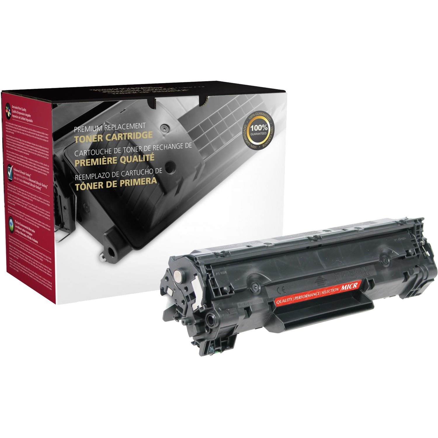 Clover Technologies Remanufactured MICR Laser Toner Cartridge - Alternative for HP 13X - Black - 1 Pack