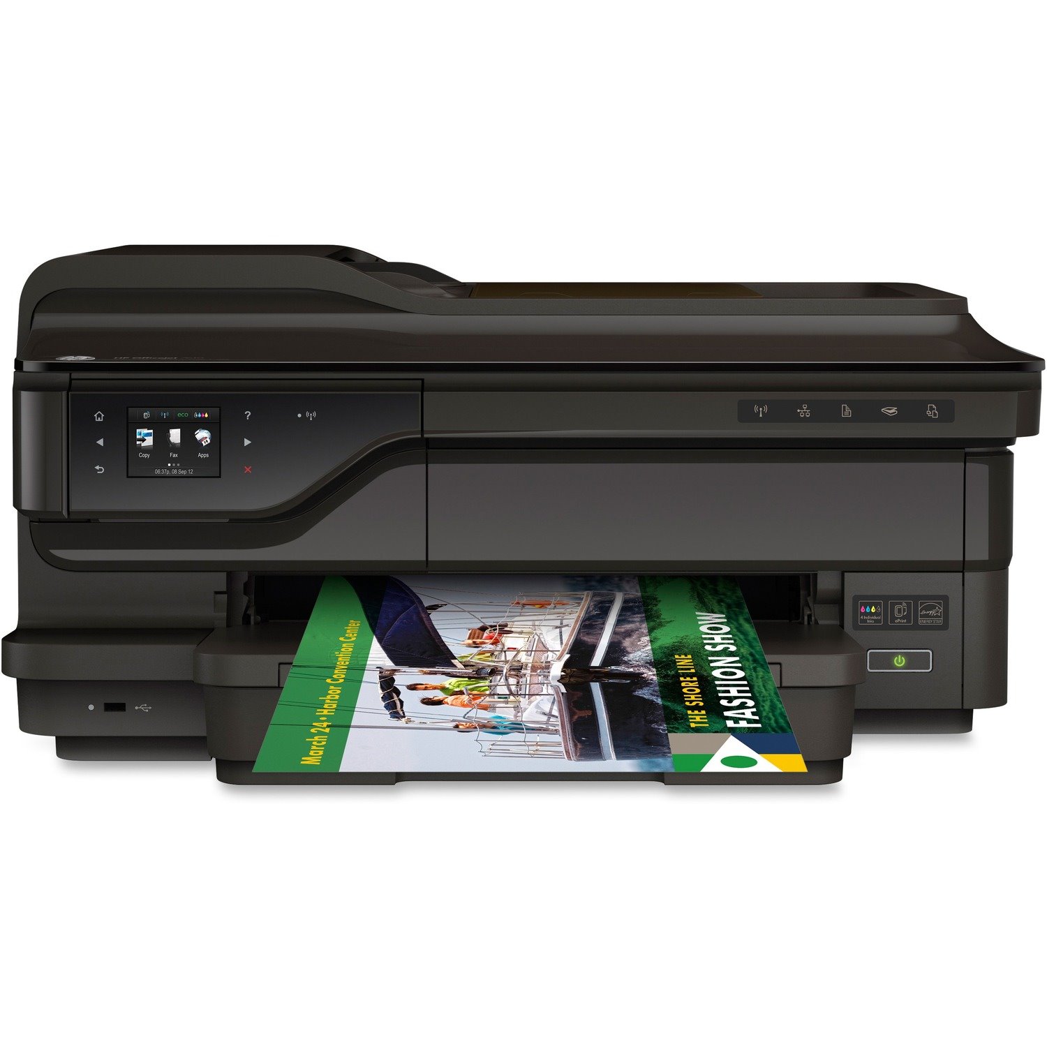 HP Officejet 7610 Wireless Inkjet Multifunction Printer - Colour