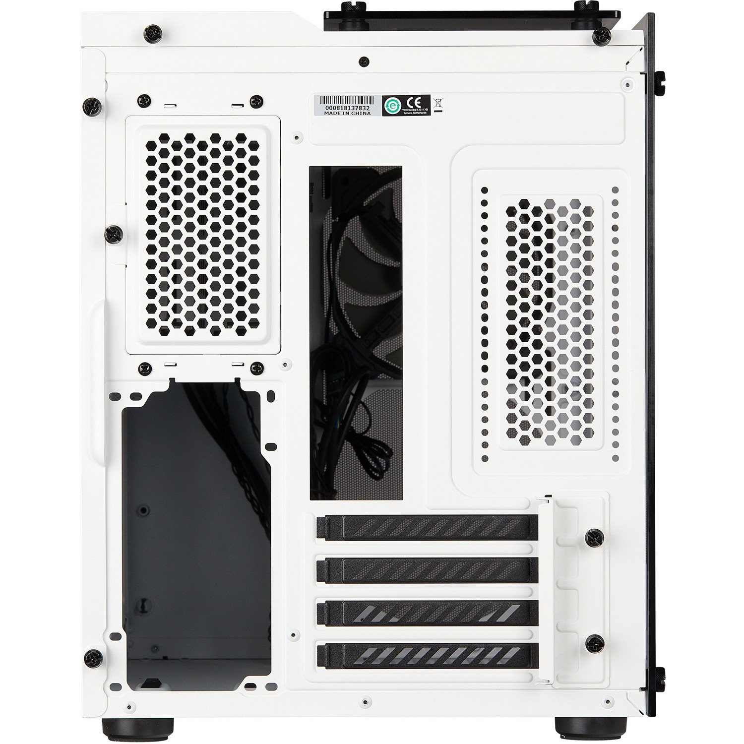 Corsair Crystal 280X Computer Case - Micro ATX Motherboard Supported - Tempered Glass - White