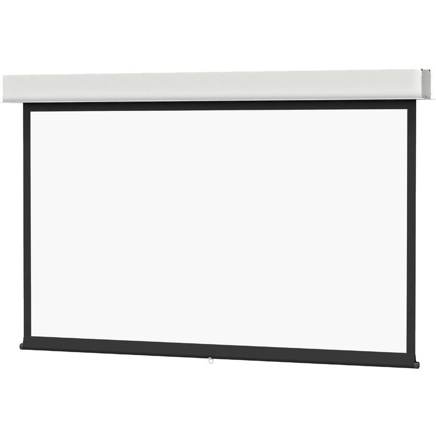 Da-Lite Advantage Manual With CSR Projection Screen - Plenum-Rated Case and Trim - Matte White - 109in