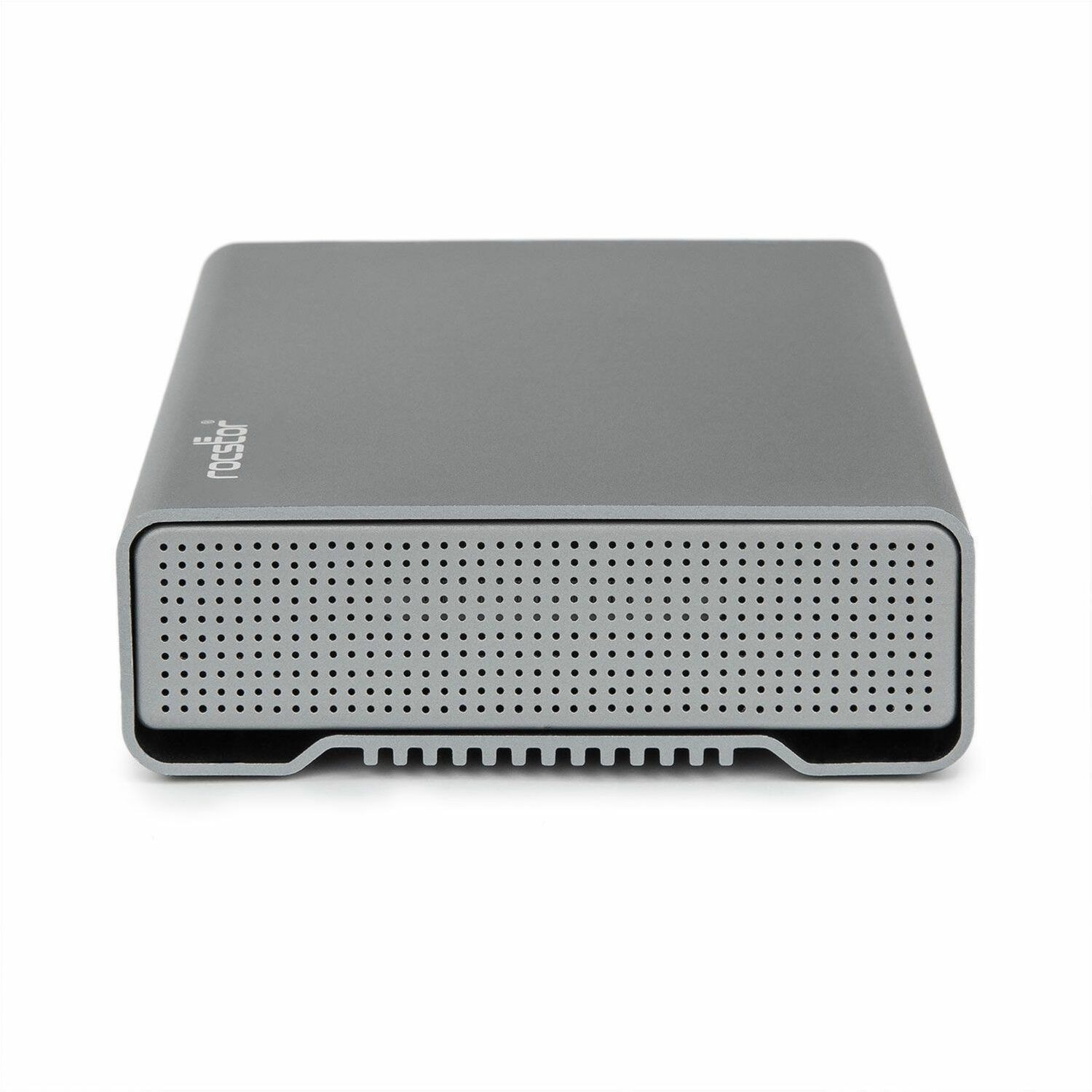 Rocstor Rocpro D90 24 TB Desktop Rugged Hard Drive - 3.5" External - SATA (SATA/600) - Aluminum Gray