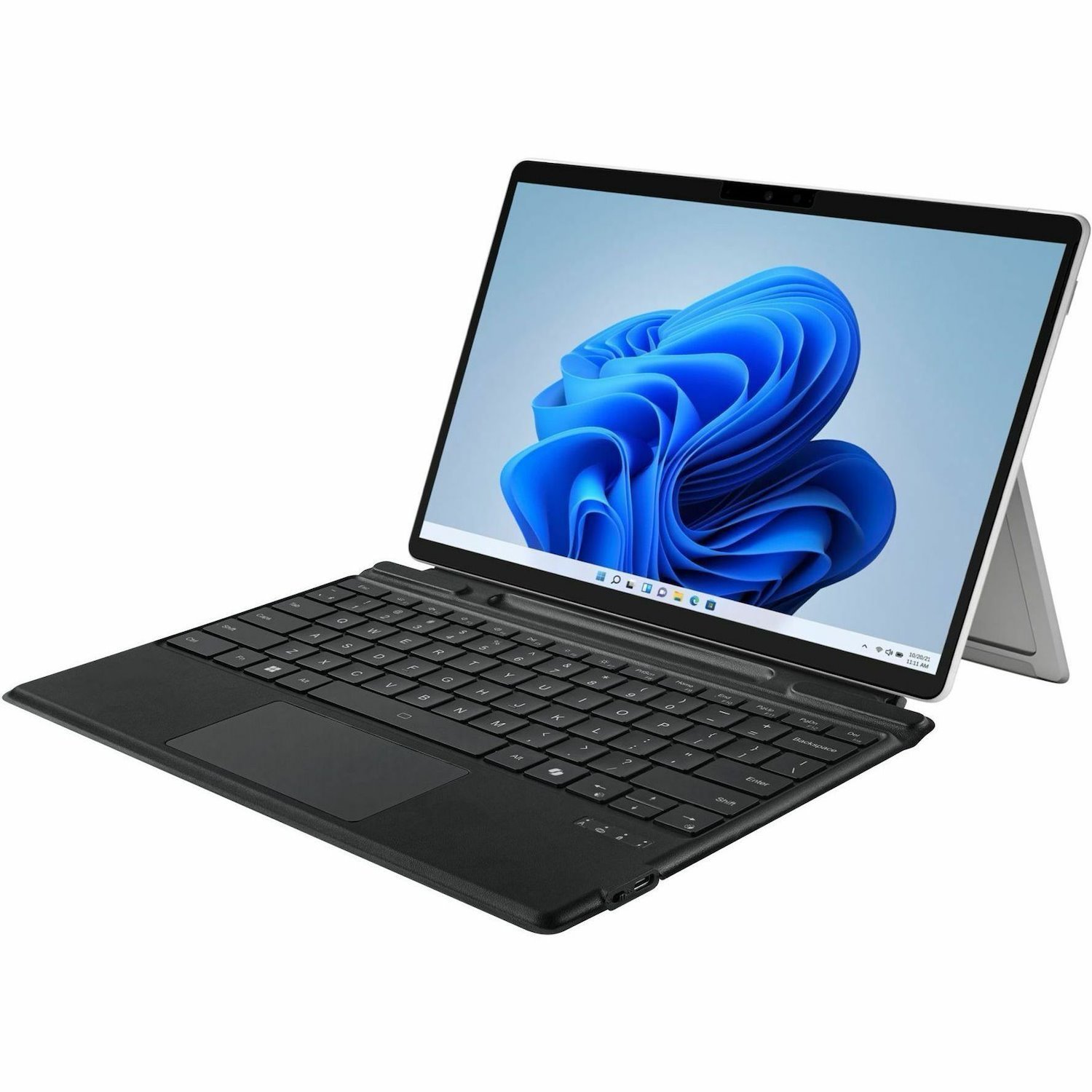 Adesso Portable Keyboard/Cover Case for 13" Microsoft Surface Pro 8, Surface Pro 9 Tablet - English (US) Keyboard