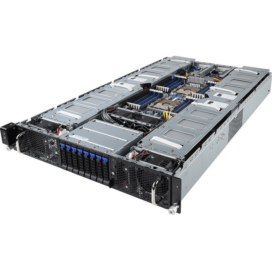 Gigabyte G291-281 Server Barebone System - 2U Rack-mountable - Socket P LGA-3647 - 2 x Processor Support