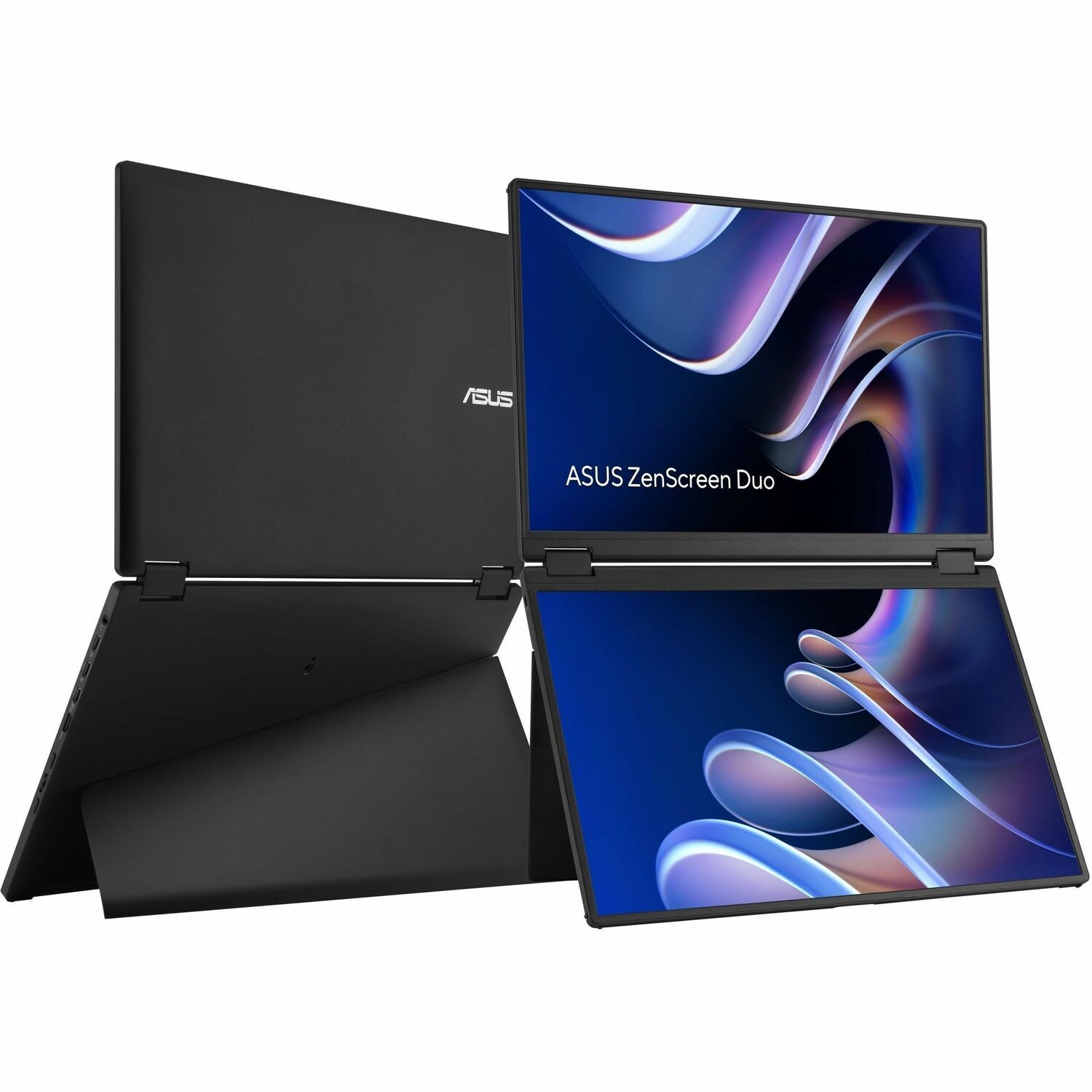 Asus ZenScreen Duo MB14FCD 14 Zoll Klasse WUXGA LED-Monitor - 16:10 Format - Schwarz