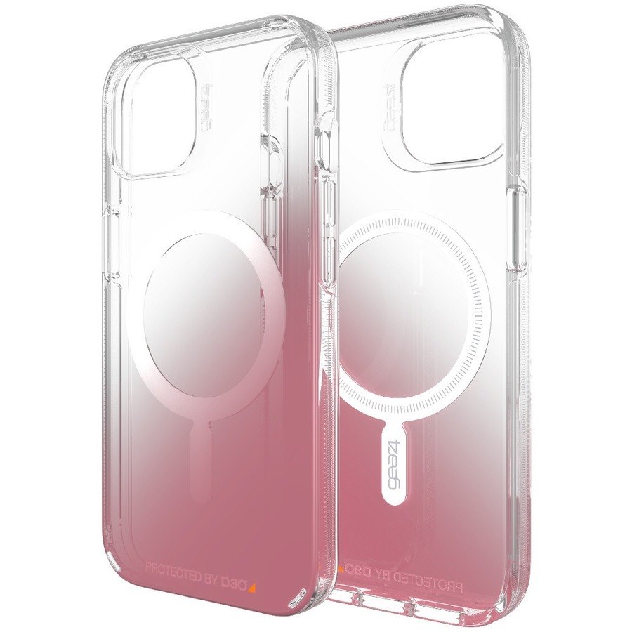 gear4 Milan Snap MagSafe Compatible Clear Case with Beautiful Detailing for iPhone 13