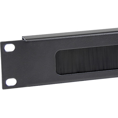 StarTech.com 1U High-density Brush Strip Cable Management Panel, Sturdy Steel Horizontal Data Centre Cable Organizer
