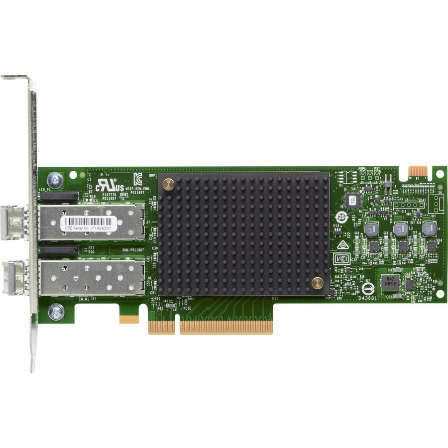 HPE StoreFabric SN1600E Fibre Channel Host Bus Adapter - Plug-in Card