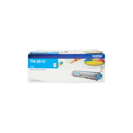 Brother TN251C Original Laser Toner Cartridge - Cyan Pack