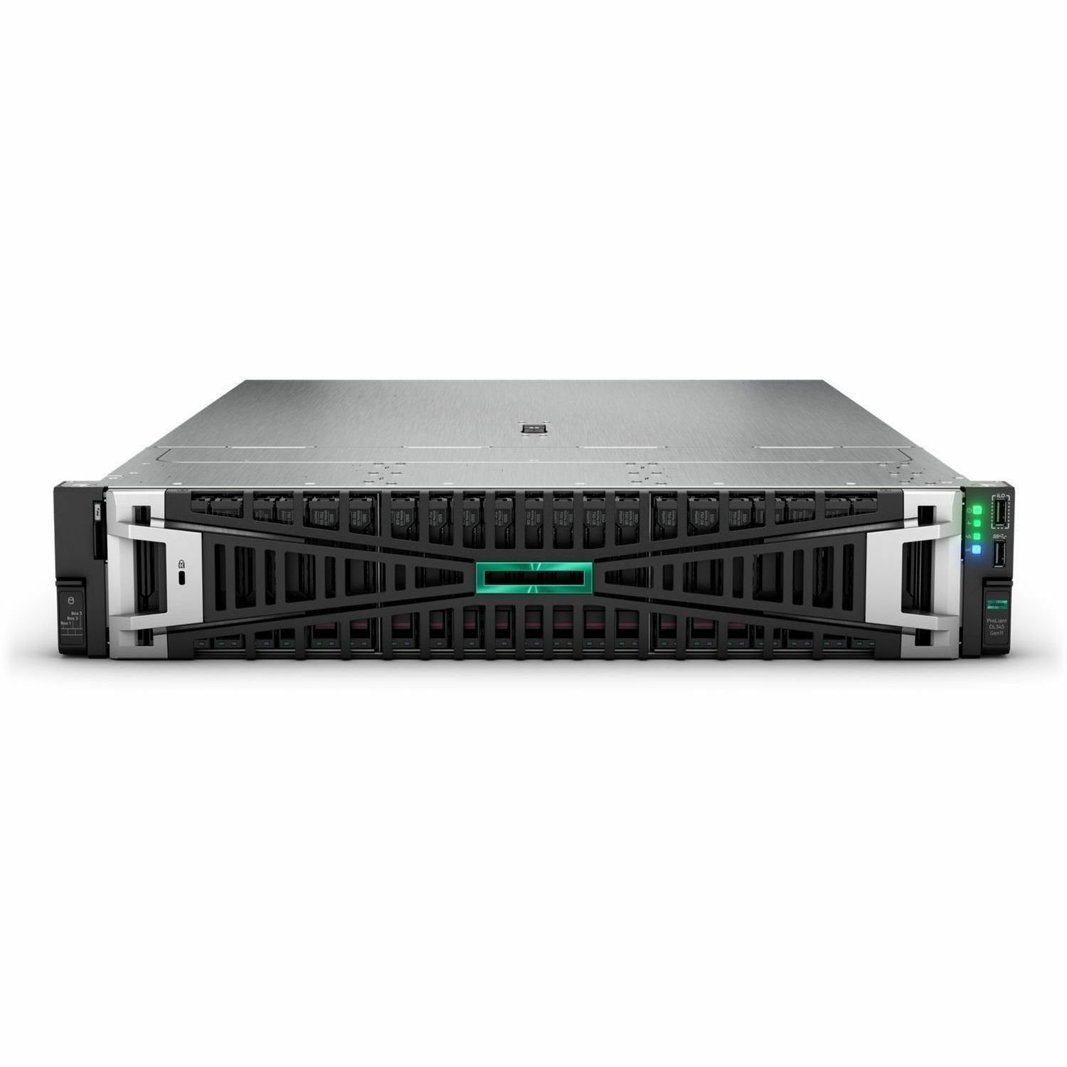 HPE ProLiant DL345 G11 2U Rack Server - 1 x AMD EPYC 9015 3.60 GHz - 64 GB RAM - 1.88 TB SSD - (2 x 960GB) SSD Configuration - Serial ATA/600 Controller