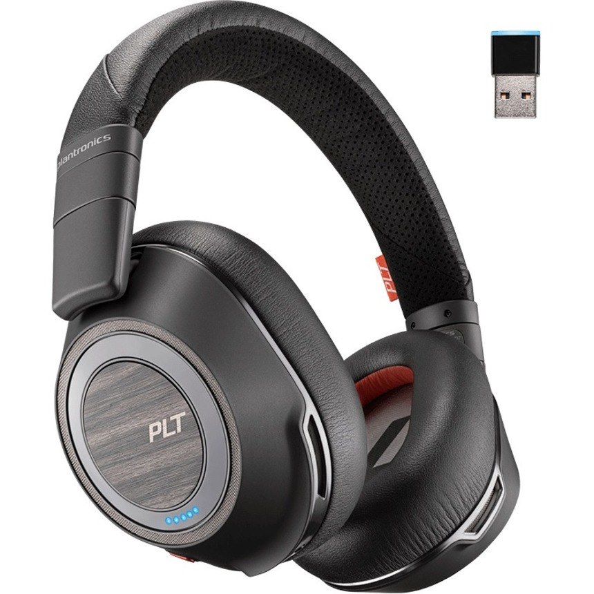 Plantronics Voyager 8200 UC Wired/Wireless Over-the-head Stereo Headset - Black