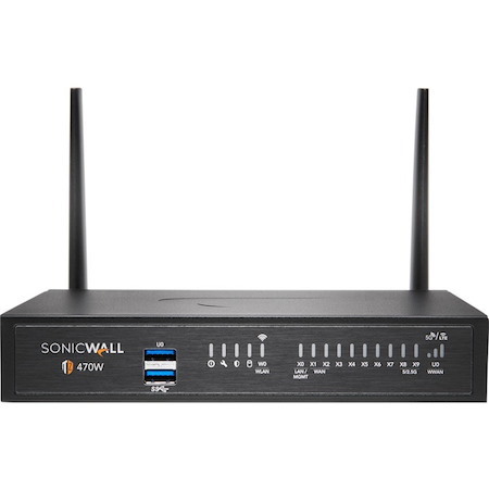 SonicWall TZ470W Network Security/Firewall Appliance Support/Service - TAA Compliant