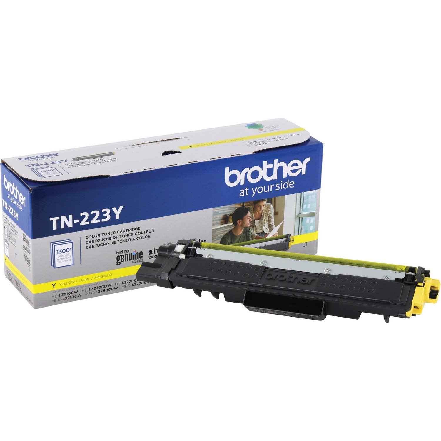 Brother Genuine TN-223Y Standard Yield Yellow Toner Cartridge