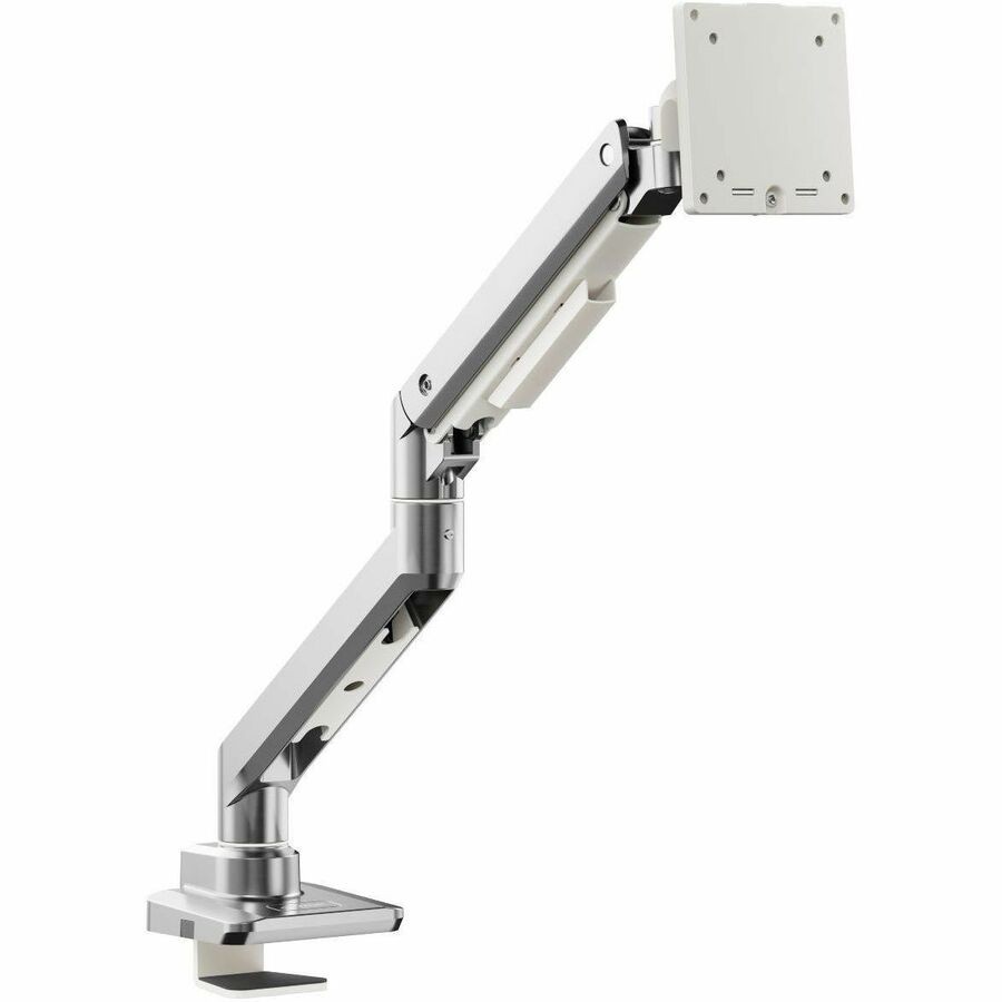 Alogic FLUX Mounting Arm for Monitor, Curved Screen Display, Flat Panel Display - Chrome, White