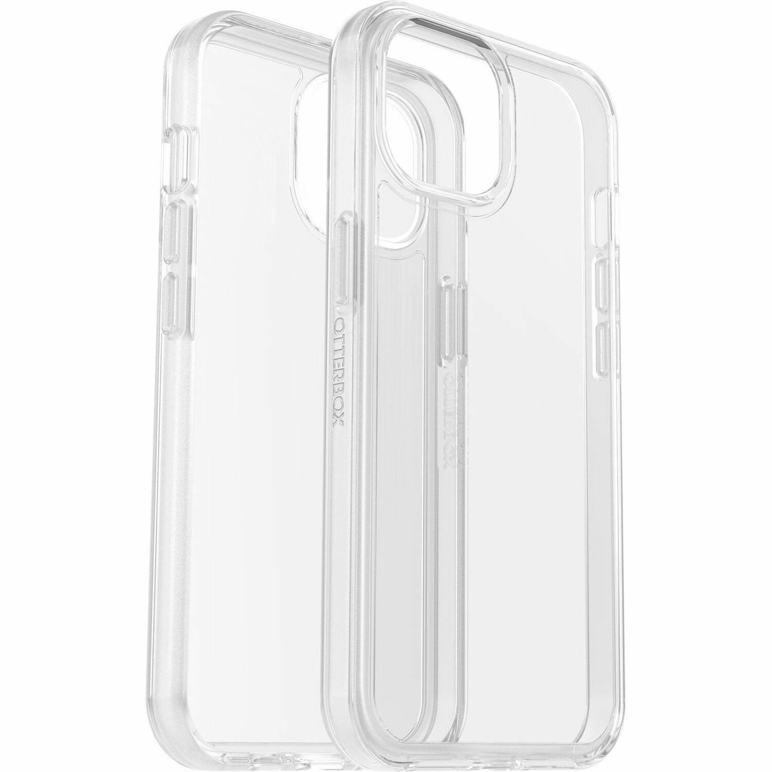 OtterBox Symmetry Case for Apple iPhone 15, iPhone 14, iPhone 13 Smartphone - Clear - 1
