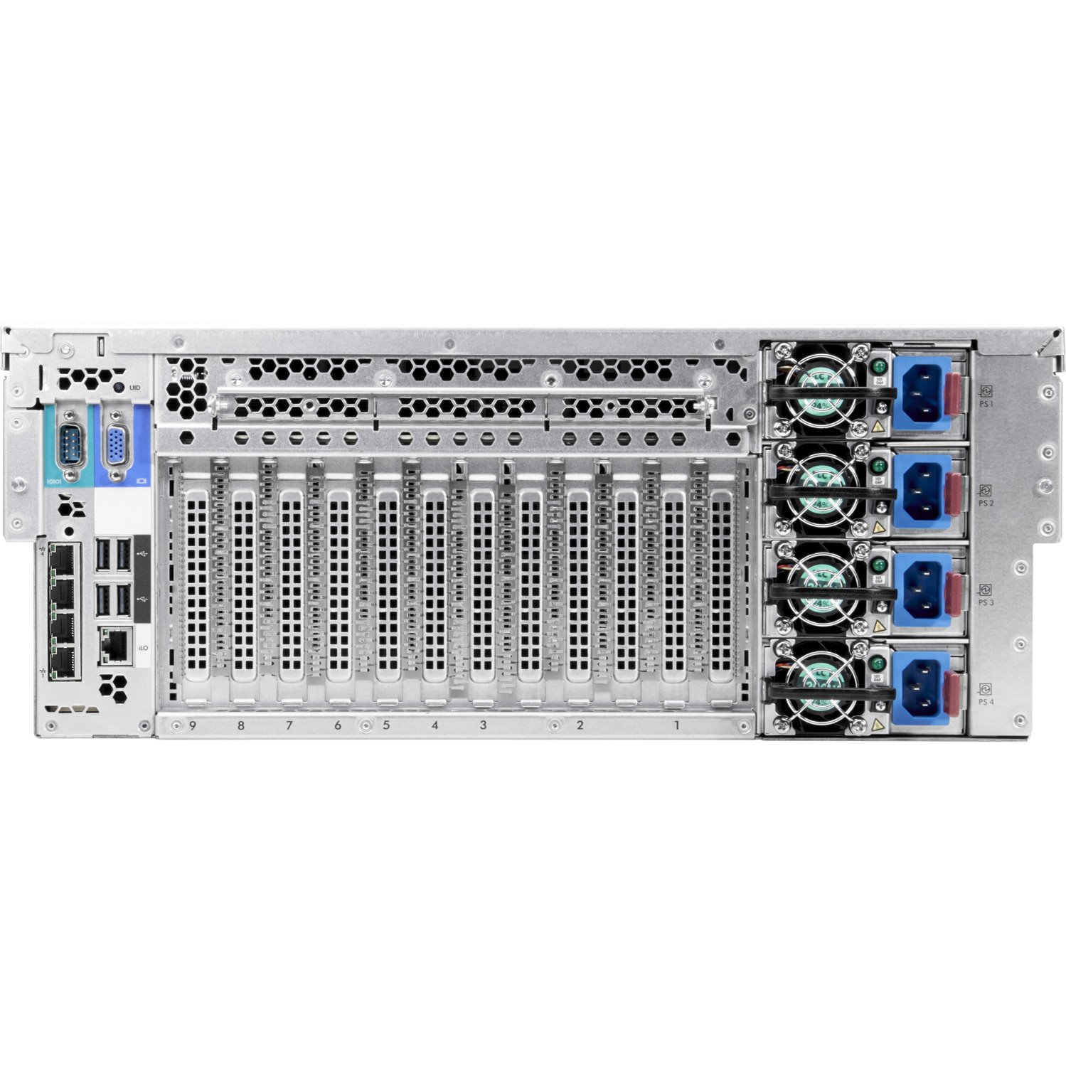HPE ProLiant DL580 G9 4U Rack Server - 2 Xeon E7-8880 v3 2.30 GHz - 128 GB RAM - 12Gb/s SAS Controller