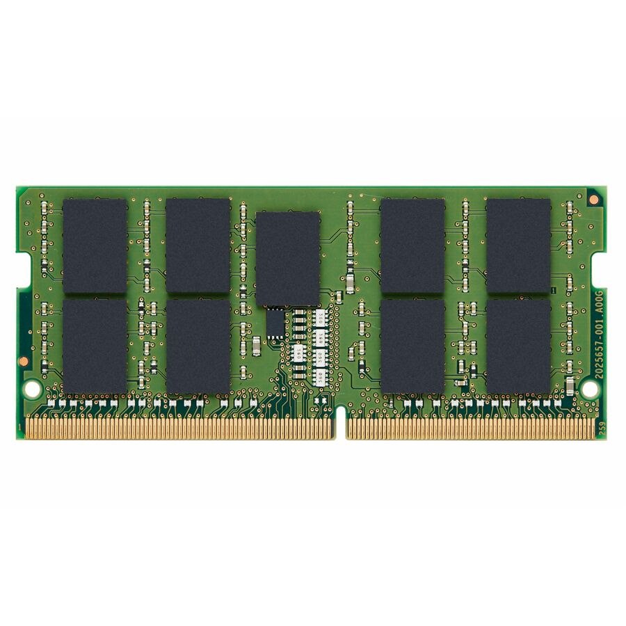Kingston RAM Module for Notebook - 32 GB - DDR4-3200/PC4-25600 DDR4 SDRAM - 3200 MHz Dual-rank Memory - CL22 - 1.20 V