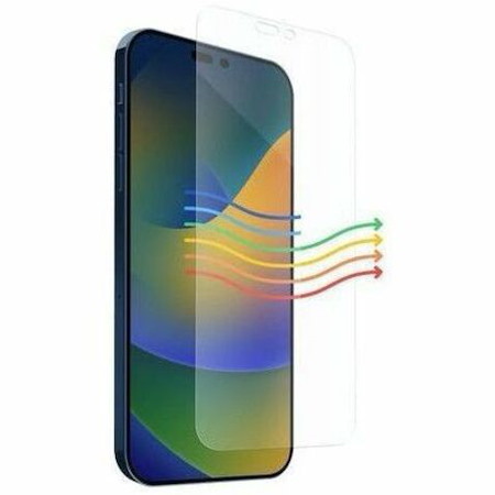 Hypertec Ocushield 9H Tempered Glass Anti-glare Screen Protector for Apple iPhone 14 Pro Max - Transparent - 1 Piece
