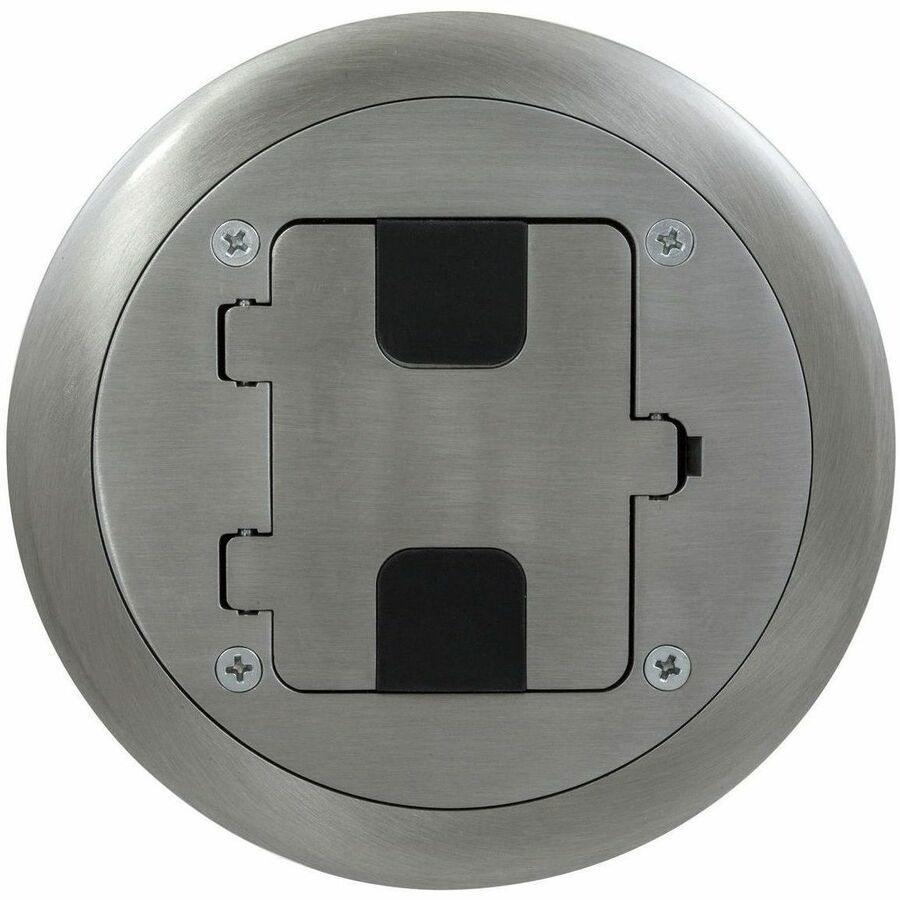 Bryant Floor Boxes, Residential Series, Aluminum Finish Flange and Door