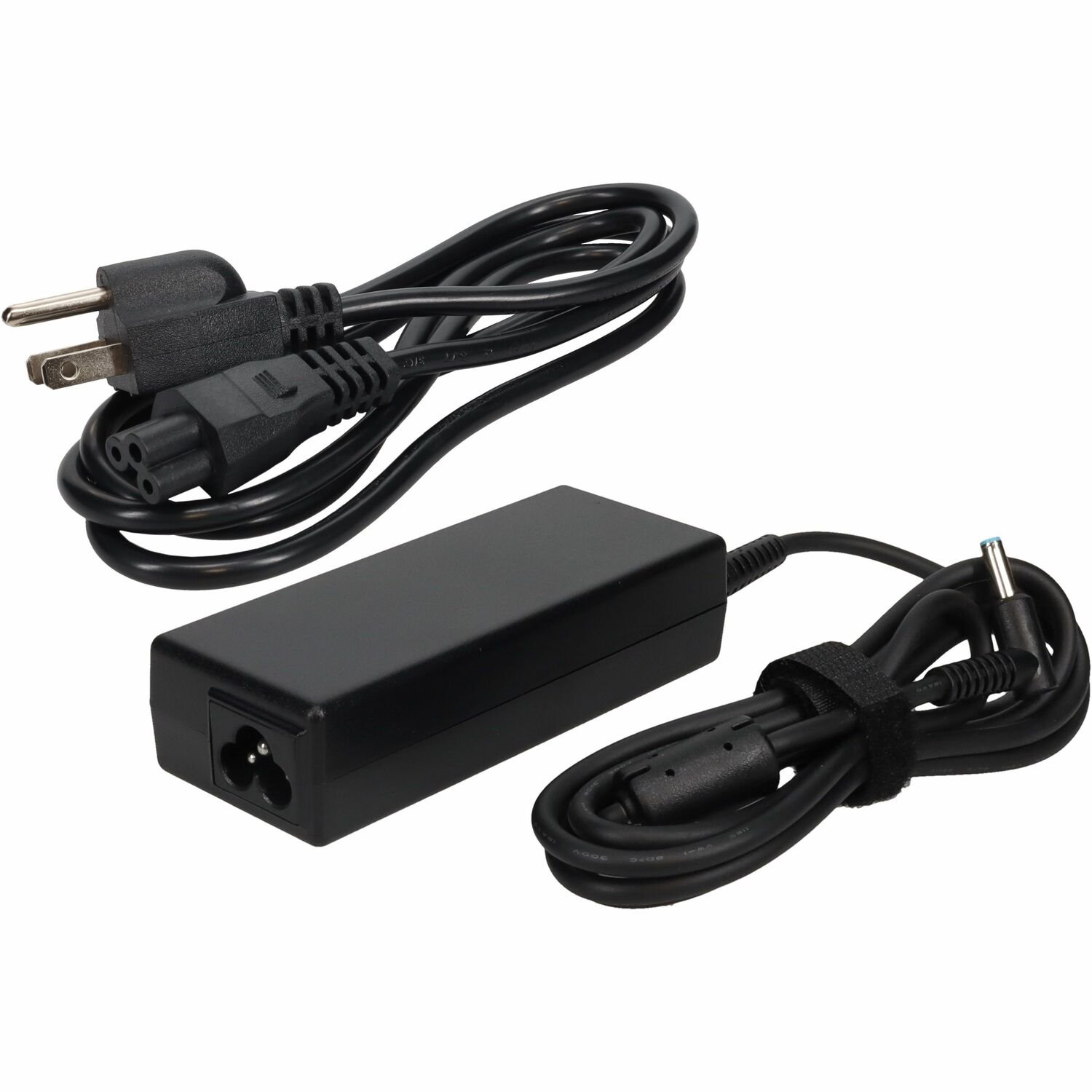 AddOn HP H6Y90AAABA Compatible 90W 19V at 4.7A Black 7.4 mm x 5.0 mm Laptop Power Adapter and Cable