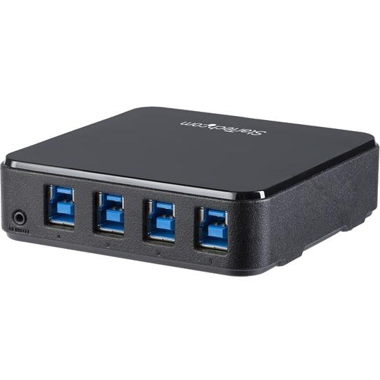 StarTech.com 4X4 USB 3.0 Peripheral Sharing Switch - USB Switch for Mac / Windows / Linux - 4 Port USB 3.0 Switch - USB A/B Switch