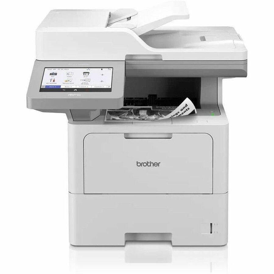 Brother MFC-L6910DN Bedraad Laser multifunctionele printer - Monochroom - Grijs