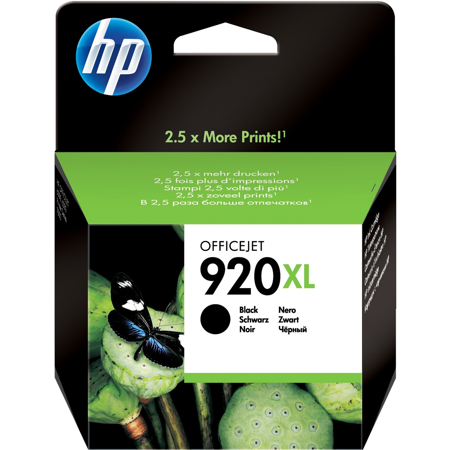 HP 920 XL Original Inkjet Ink Cartridge - Black - 1 Pack