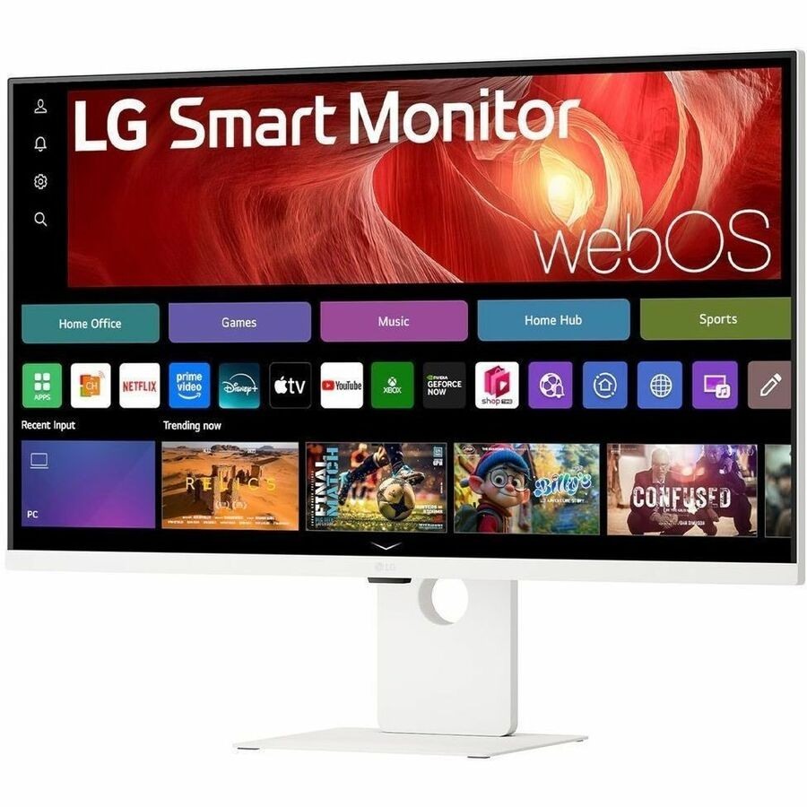 LG 37U730SA-W 37" Class 4K UHD Smart LCD Monitor - 16:9 - White