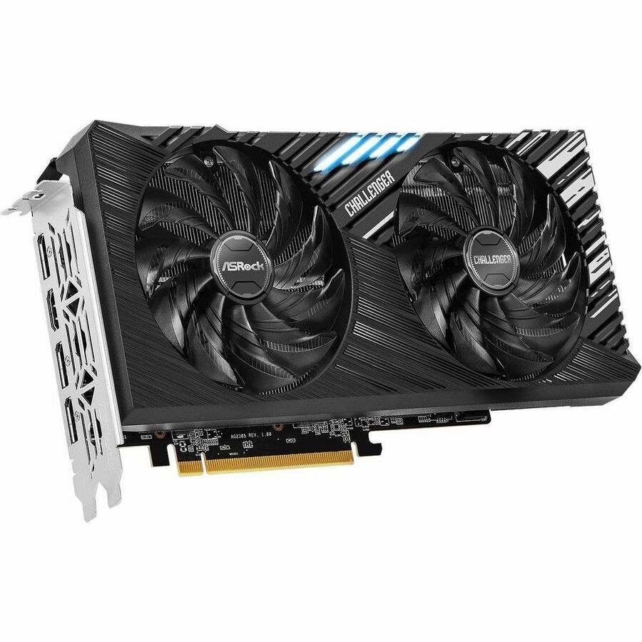 ASRock AMD Radeon RX 7600 XT Graphic Card - 16 GB GDDR6