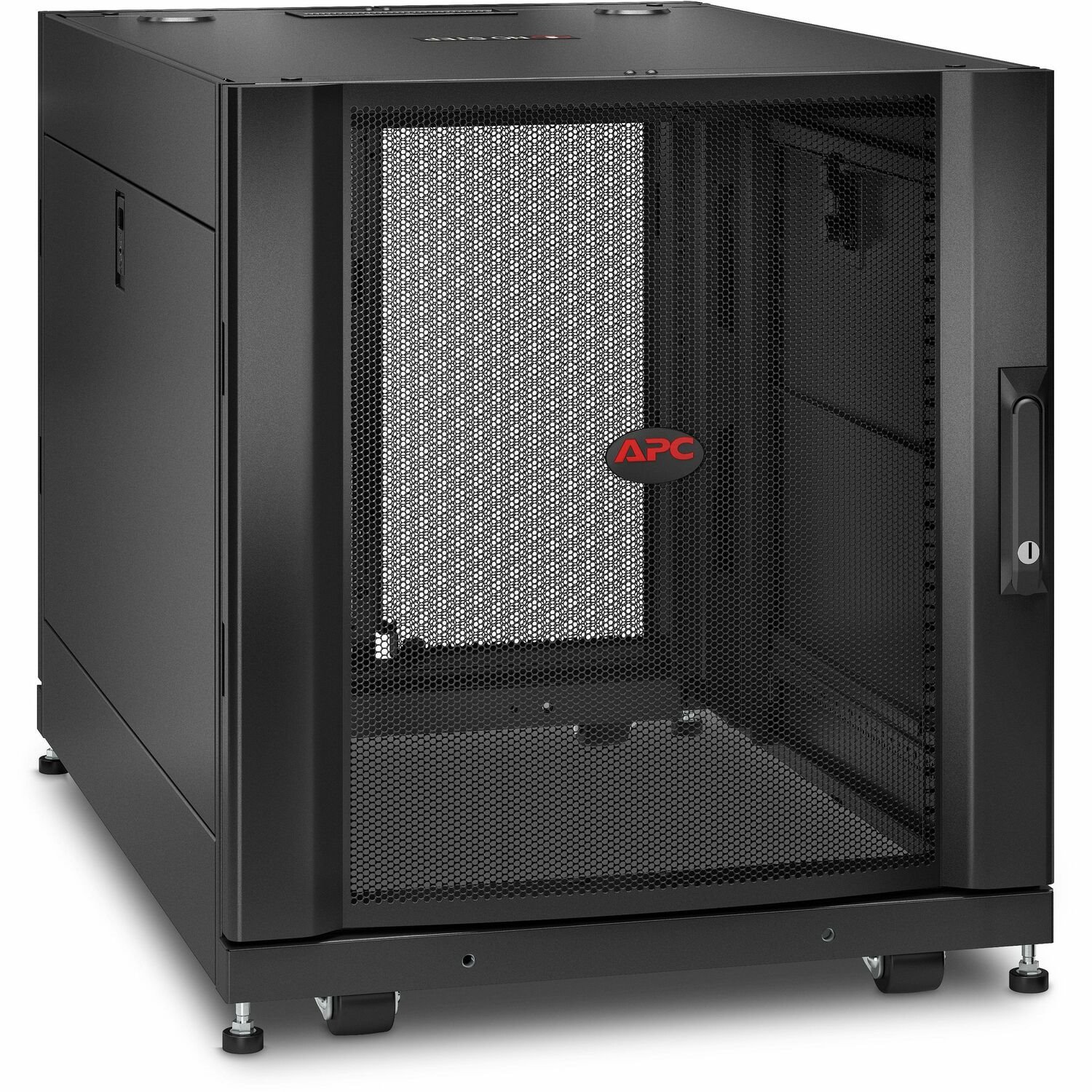 APC by Schneider Electric NetShelter SX 12U Bodenstehend Rackschrank f&uuml;r Server, Speichermedien - 482,60 mm Rack Width x 755,65 mm Rack Depth - Schwarz - TAA-konform