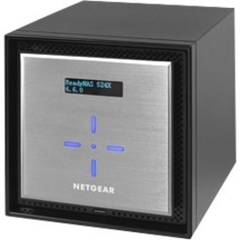 Netgear ReadyNAS RN524X 4 x Total Bays SAN/NAS Storage System - Intel Pentium D1508 Dual-core (2 Core) 2.20 GHz - 4 GB RAM - DDR4 SDRAM Desktop