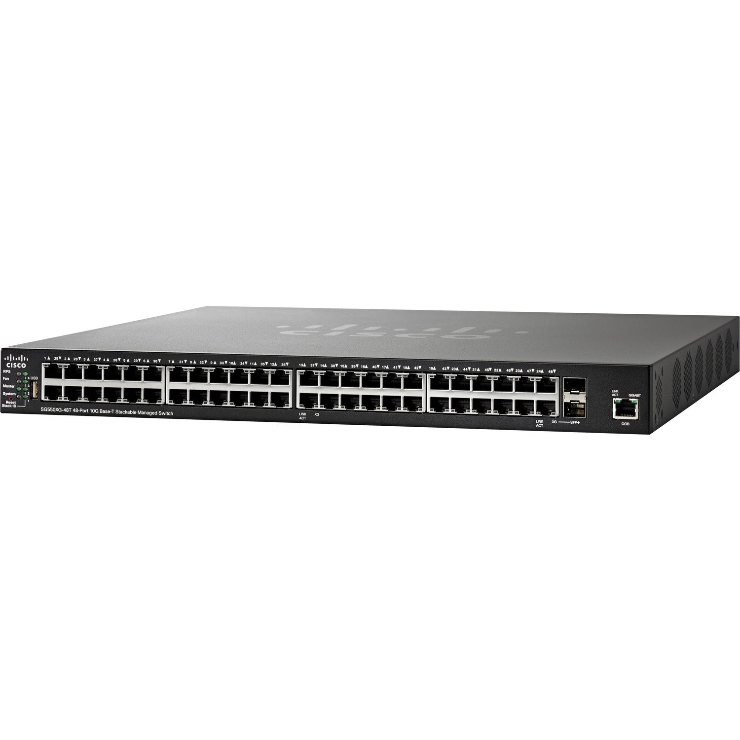 Cisco SG550XG-48T 48-Port 10GBase-T Stackable Managed Switch