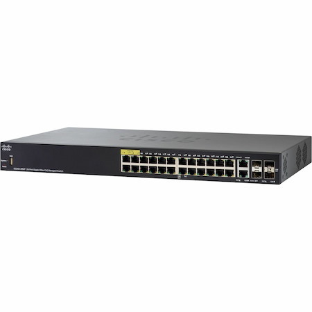Cisco SG350-28MP 28-Port Gigabit PoE Managed Switch