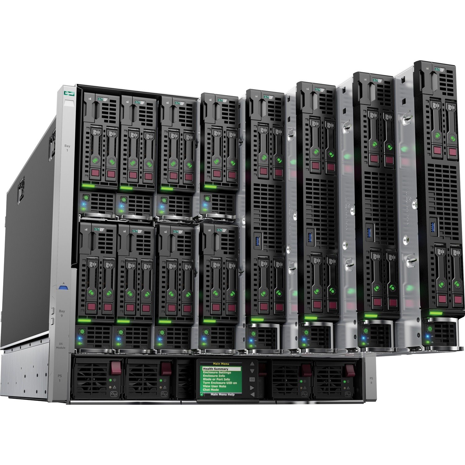 HPE BladeSystem BLc7000 Blade Server Case - Rack-mountable