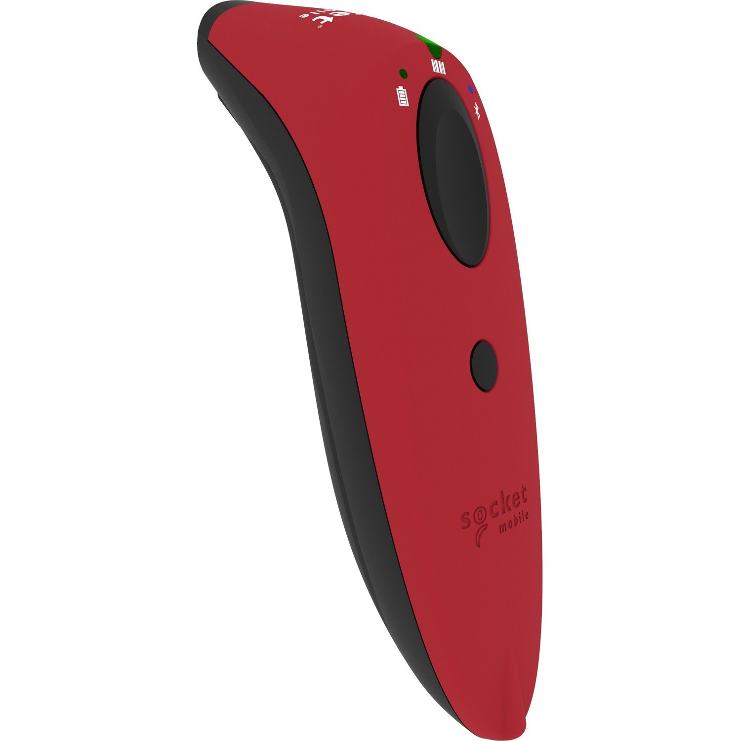 Socket Mobile DuraScan D720 Rugged Warehouse Handheld Barcode Scanner - Wireless Connectivity - Red - USB Cable Included