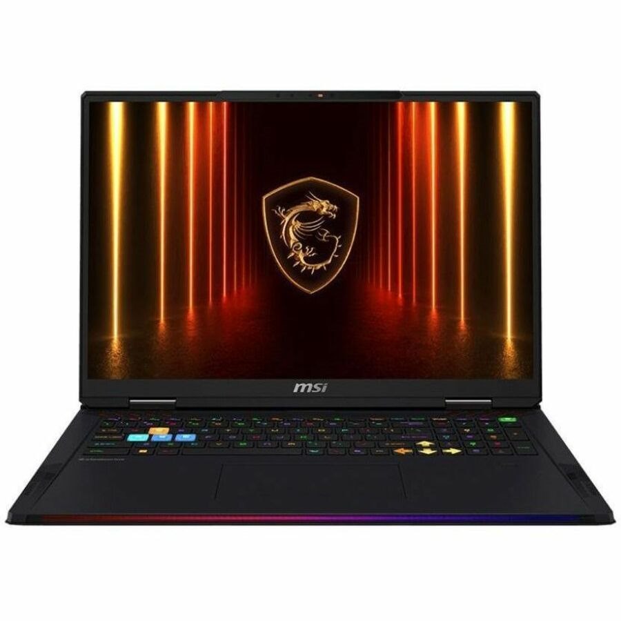 Msi Raider Series Gaming Notebook 18' Uhd Intel® Core Ultra 9 285HX DDR5 32GB*2 2TGen5*1 + 2TGen4*1 Windows11 Pro Nvidia RTX 5080 GDDR7 16GB