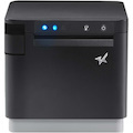 Star Micronics mC-Print3, Thermal, WLAN, Ethernet (LAN), USB, Lightning, CloudPRNT - 3" Receipt Printer - 250mm/sec - Monochrome - Auto Cutter - Black Color - External Power Supply Included