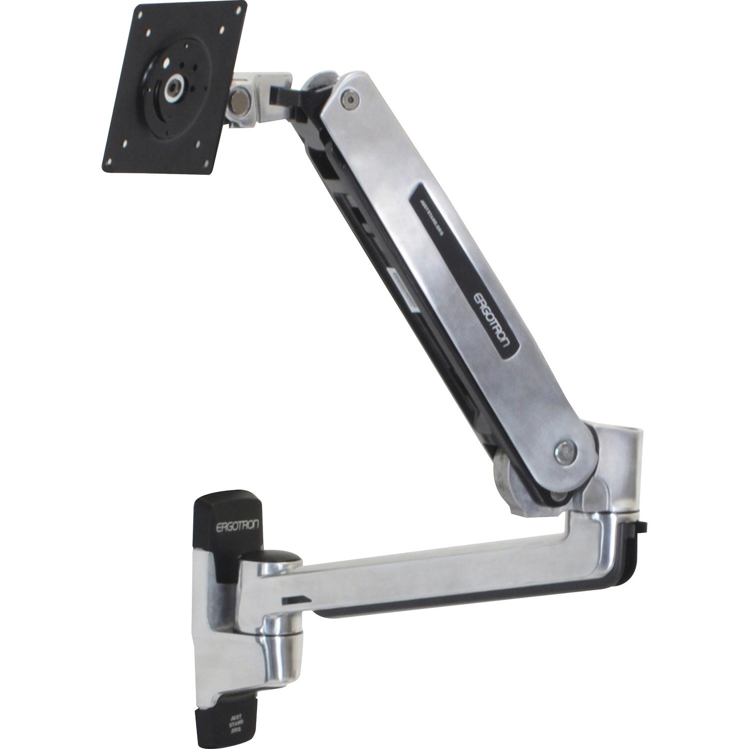 Ergotron Wall Mount for Flat Panel Display - Polished Aluminum