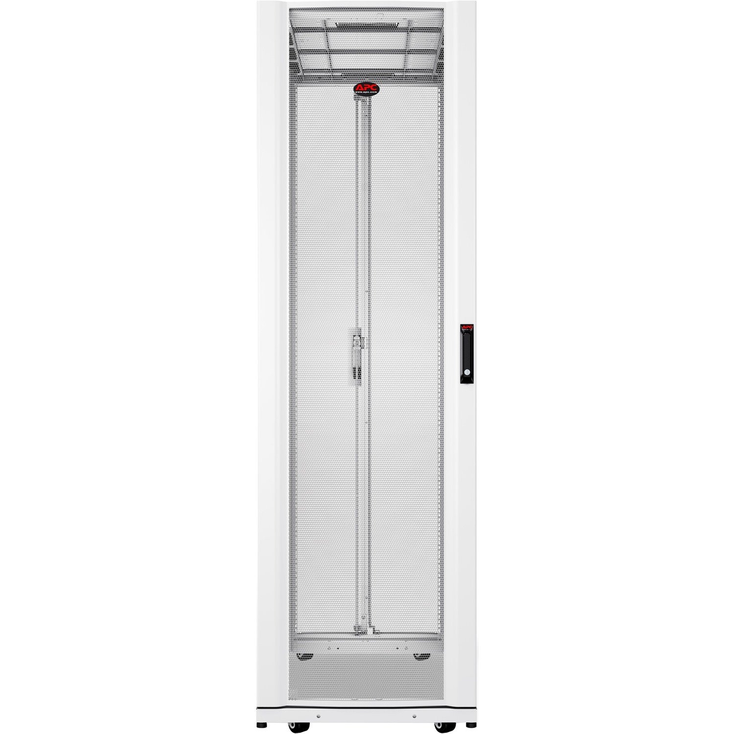 APC by Schneider Electric NetShelter SX AR3107W 48U Rack Cabinet for Server, PDU, A/V Equipment - 482.60 mm Rack Width - Black - TAA Compliant