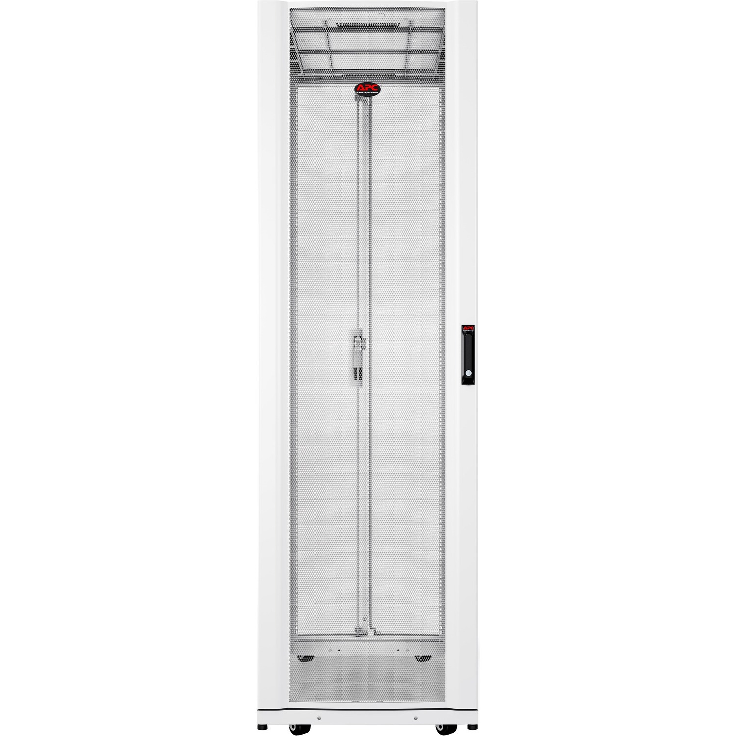 APC by Schneider Electric NetShelter SX AR3107W 48U Rack Cabinet for Server, PDU, A/V Equipment - 482.60 mm Rack Width - Black - TAA Compliant