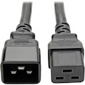 Tripp Lite by Eaton Power Extension Cord C19 to C20 - Heavy-Duty 20A 250V 12 AWG 2 ft. (0.61 m) Black