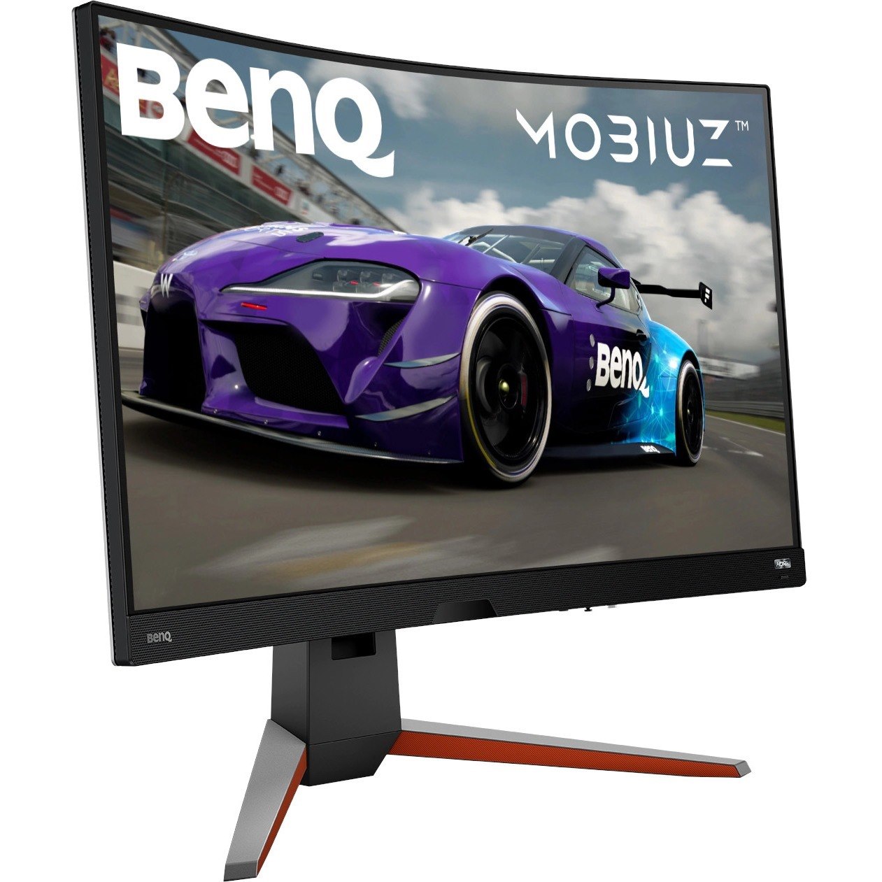 BenQ MOBIUZ EX3210R 32" Class WQHD Curved Screen Gaming LCD Monitor - 16:9 - Metallic Gray