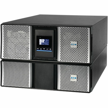 Eaton 9PX G2 11000VA 11000W 208/120V Online Double-Conversion UPS - Hardwired Input, 8x 5-20R, 4x L6-30R, 2x L14-30R or Hardwired Output, Cybersecure Network Card, Extended Run, 7U Rack/Tower