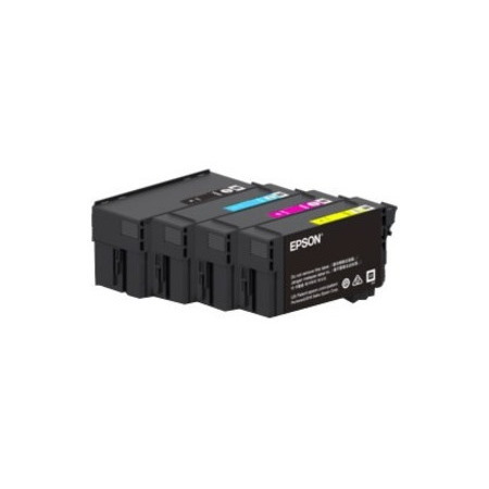 Epson UltraChrome XD2 T40W Original High Yield Inkjet Ink Cartridge - Cyan - 1 Pack