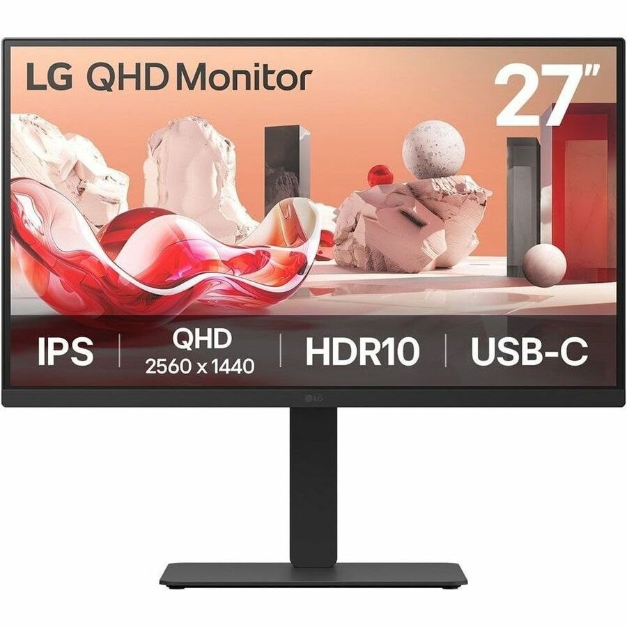 LG 27BA75QB-B 27" Class QHD LCD Monitor - 16:9