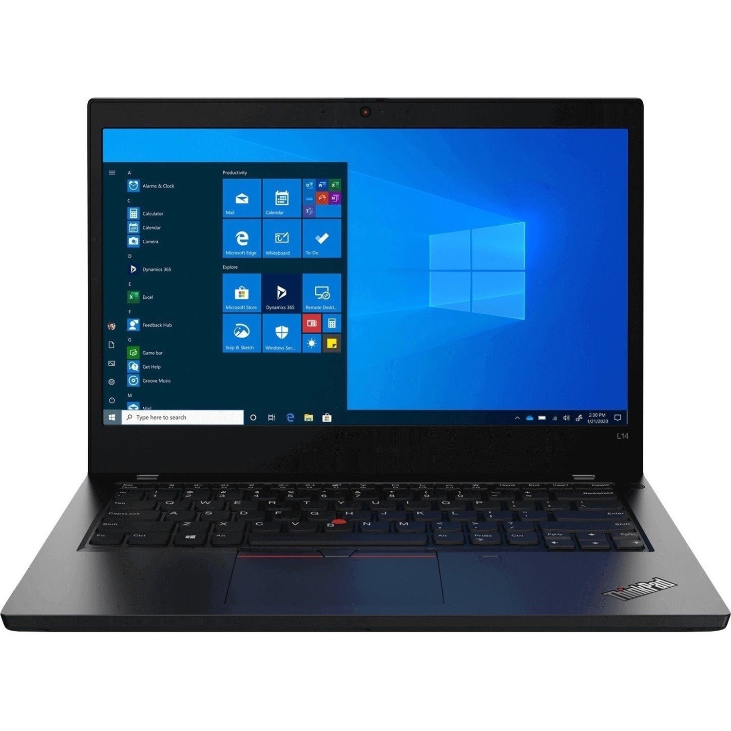 Lenovo ThinkPad L14 Gen2 20X100ADUS 14" Notebook - Full HD - Intel Core i3 11th Gen i3-1115G4 - 8 GB - 256 GB SSD - English Keyboard - Black