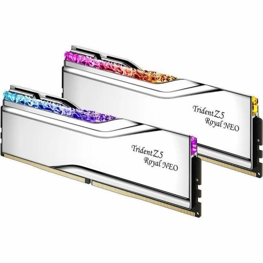 G.SKILL Trident Z5 Royal Neo RAM Module for Motherboard, Desktop PC - 48 GB (2 x 24GB) - DDR5-6000/PC5-48000 DDR5 SDRAM - CL26 - 1.45 V