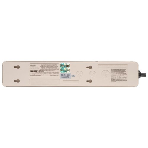 Eaton Tripp Lite Series 6-Outlet Industrial Surge Protector, 6 ft. (1.83 m) Cord, 900 Joules, 12.5 in. length