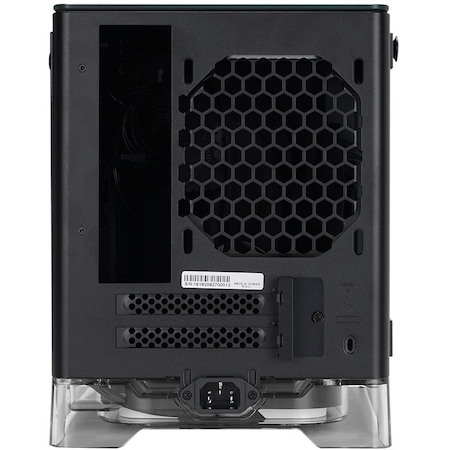 In Win A1-Black Computer Case - Mini ITX Motherboard Supported - SECC, Tempered Glass - Black