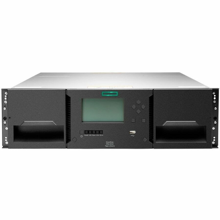 Hpe Storage MSL3040 Tape Library 1X MSL Lto-9 Fibre Channel 20X Lto-9 45TB Data Cartridges