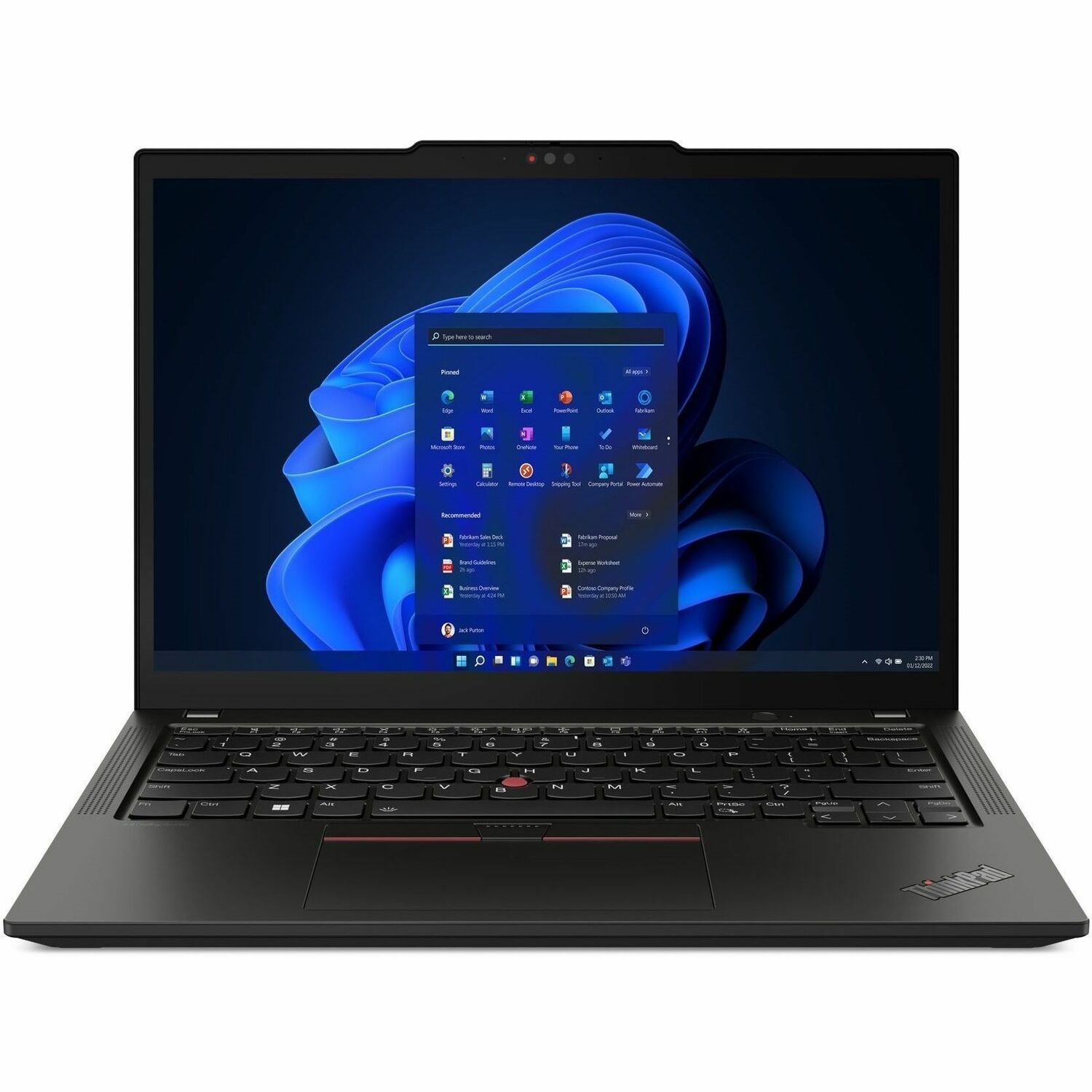 Lenovo ThinkPad X13 Gen 4 21J4S3QB00 13.3" Touchscreen Notebook - WUXGA - 60 Hz - AMD Ryzen 7 PRO 7840U - 32 GB - 1 TB SSD - English (US) Keyboard - Deep Black